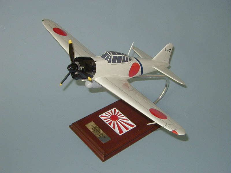 A6M Zero fighter plane model