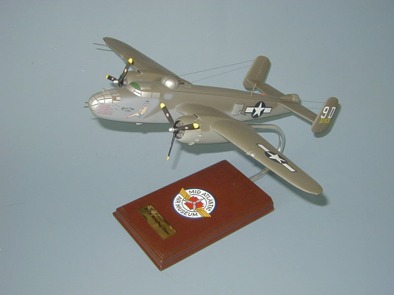 B-25 Mitchell Briefing Time Airplane Model