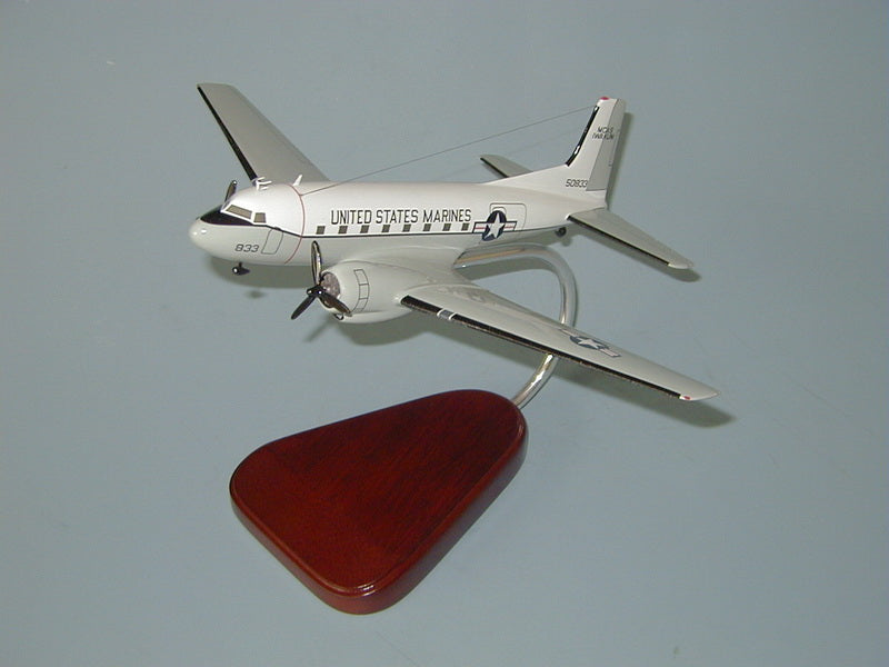 USMC C-117 R4D airplane model