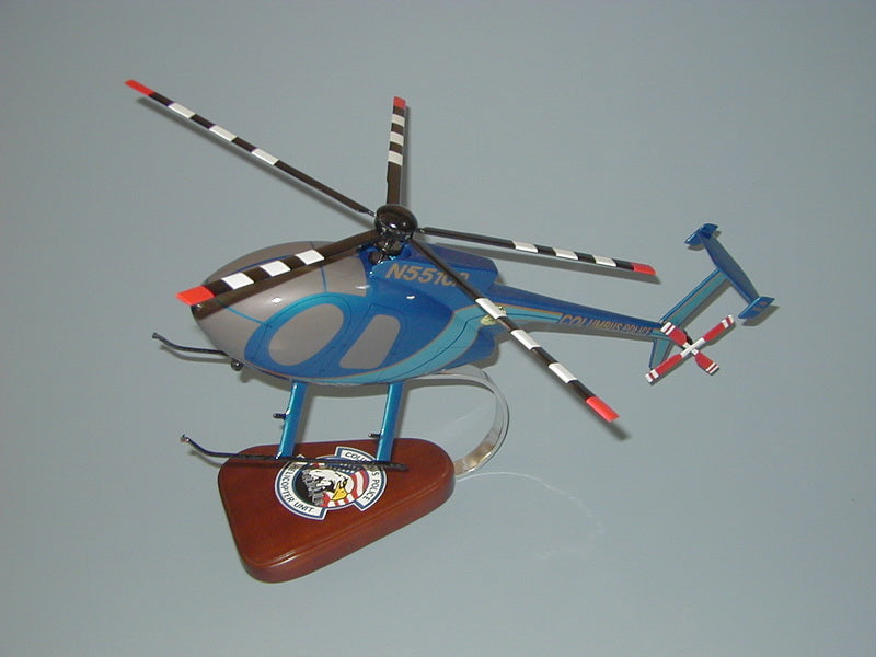 Hughes 500 / Columbus Police Airplane Model