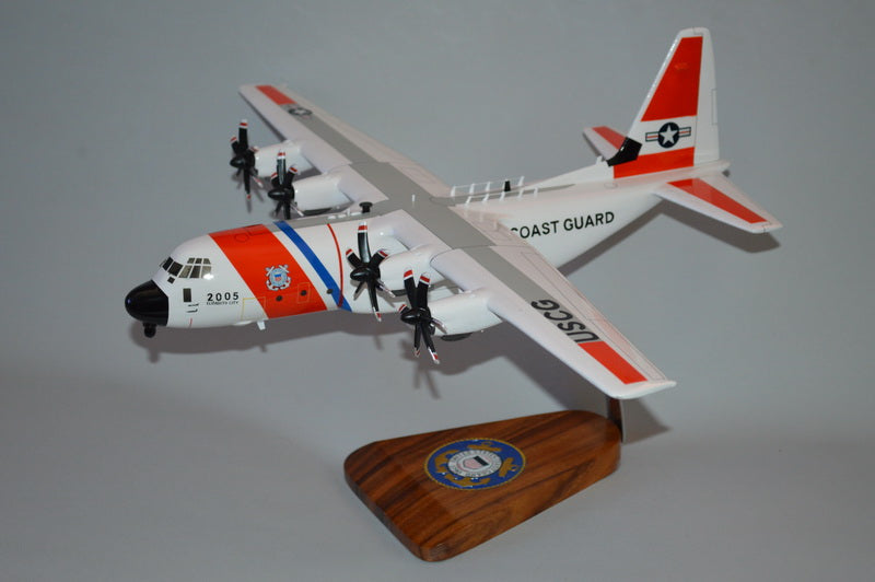 HC-130J Hercules USCG airplane model