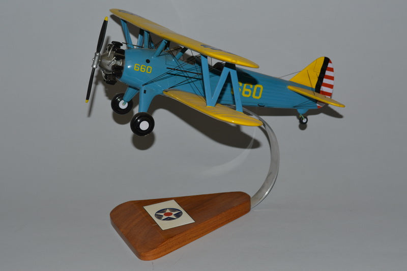 PT-17 Stearman model airplane