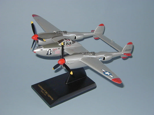 P-38 Richard Bong airplane model