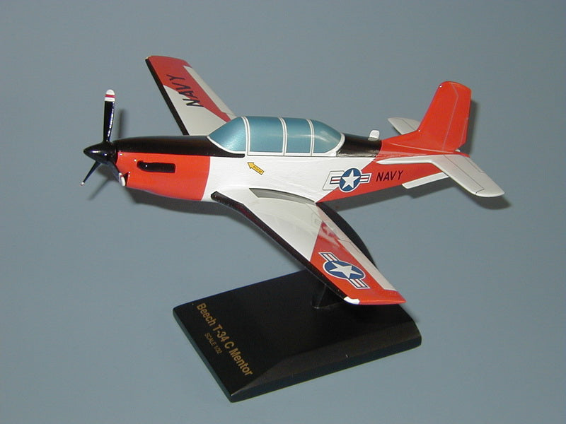 T-34C Turbo Mentor Airplane Model