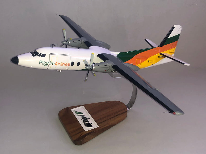 F-27 Pilgrim Airlines Airplane Model