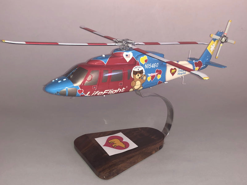 Sikorsky S-76 / Life Flight Airplane Model