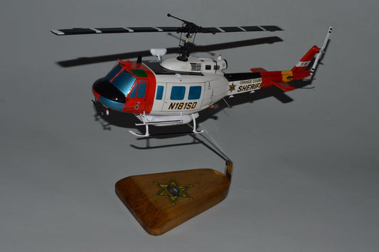 UH-1 Huey / OC Sheriff's Department SAR Airplane Model