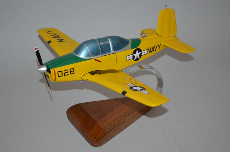 Beechcraft T-34B Mentor / US Navy Airplane Model