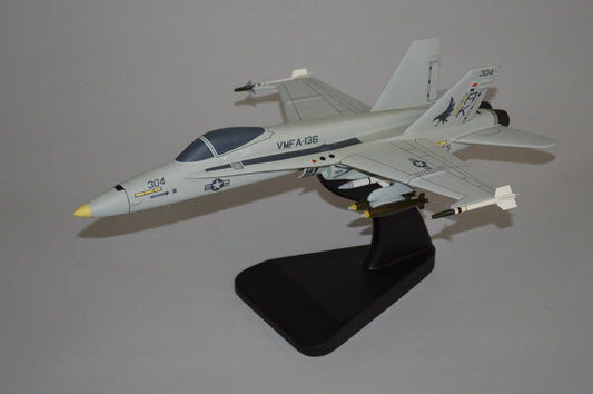 Boeing F-18 Hornet VMFA-136 Airplane Model