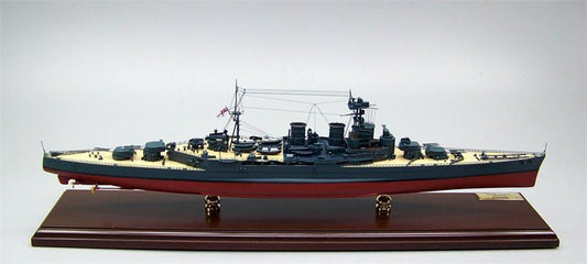 HMS Hood Airplane Model
