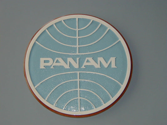 Pan Am Wall Plaque Airplane Model