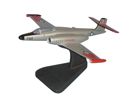 CF-100 Canuck mahogany wood airplane model