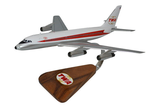 Convair CV-880 TWA airplane model