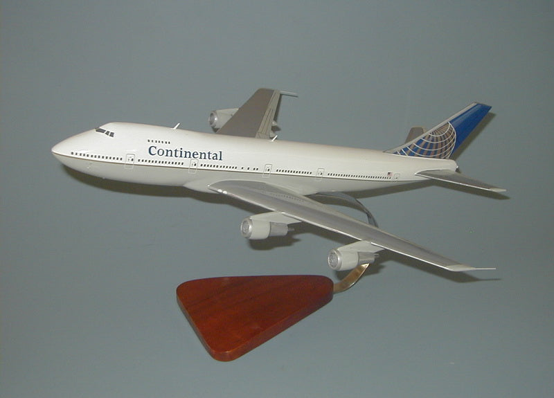 Continental Airlines Boeing 747 model