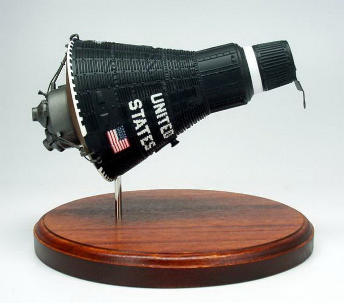 Mercury Space Capsule mahogany wood model