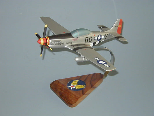 P-51D Mustang "Glamorous Glen III" Airplane Model