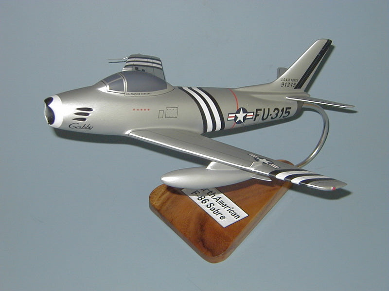 F-86 Sabre / Gabreski Airplane Model