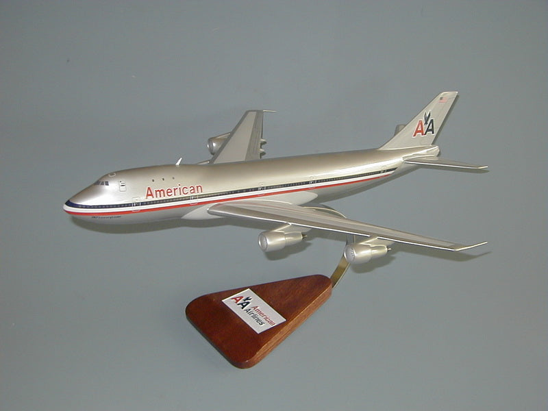 Boeing 747 / American Airplane Model