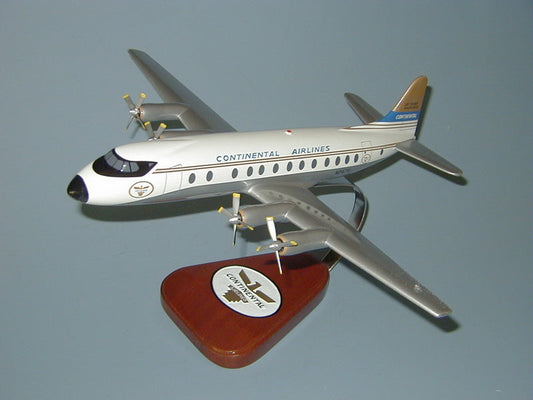 Viscount / Continental Airlines Airplane Model