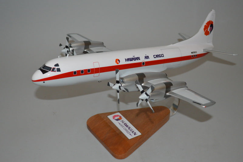 L-188 Electra / Hawiian Air Cargo Airplane Model