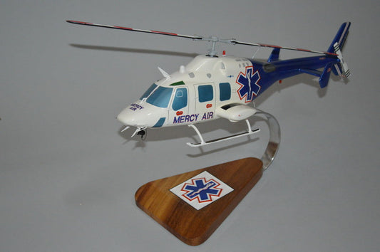 Bell 222 - Mercy Air Airplane Model