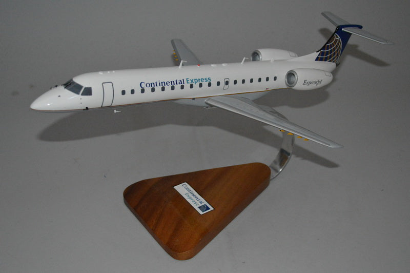 Continental Express ERJ145 model airplane