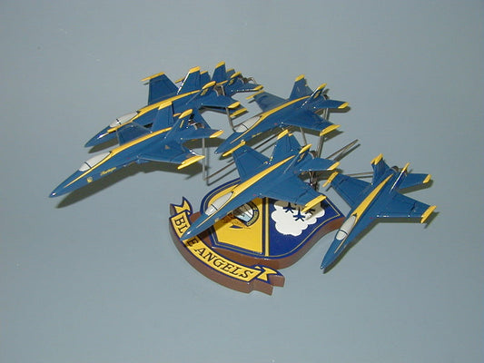 F-18 Hornet / Blue Angels Airplane Model