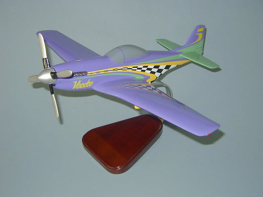 P-51 Reno Racer "VooDoo" (Early version) Airplane Model