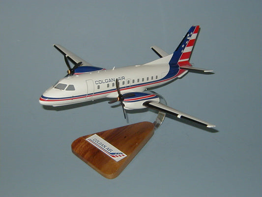 Colgan Air Saab 340 model airplane