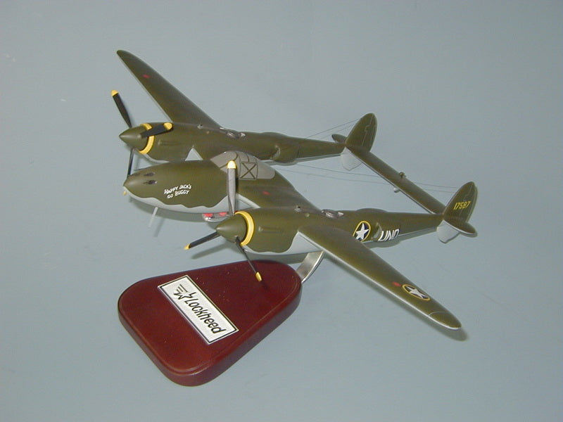 P-38 Lightning / Early Version Airplane Model