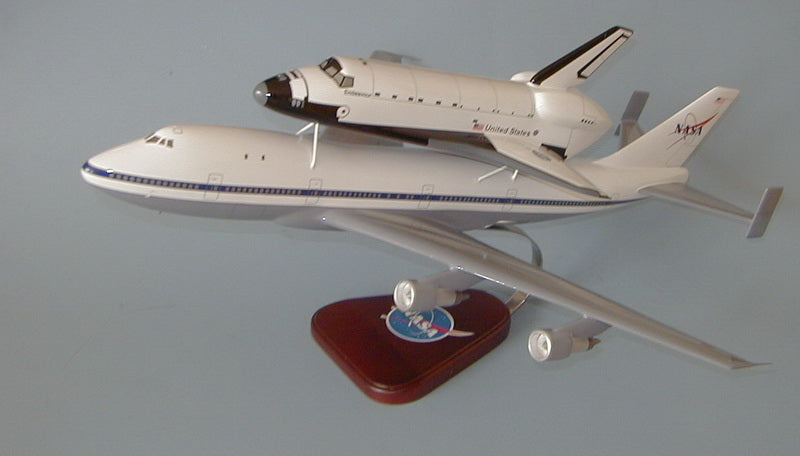 Boeing 747 - NASA Space Shuttle Airplane Model