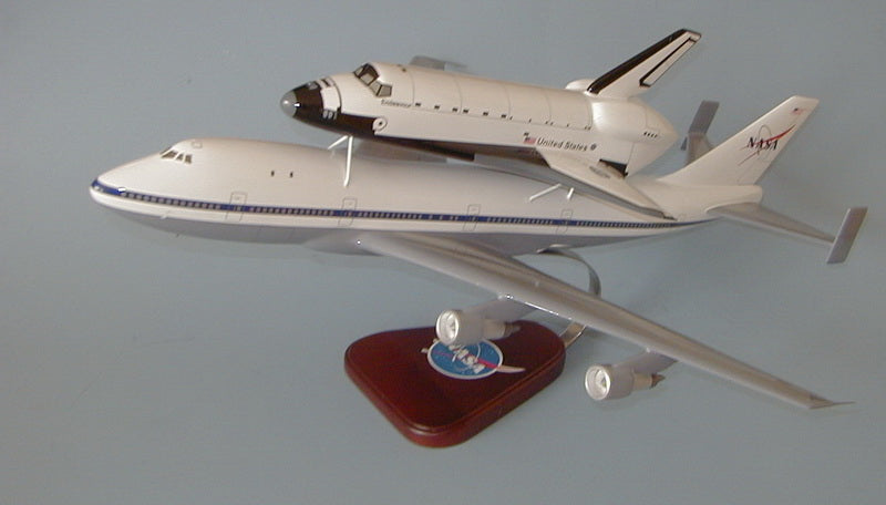 Boeing 747 - NASA Space Shuttle Airplane Model – MAM - Scalecraft