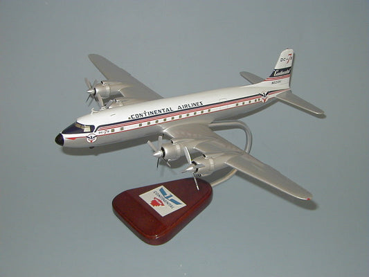 DC-7 / Continental Airlines Airplane Model