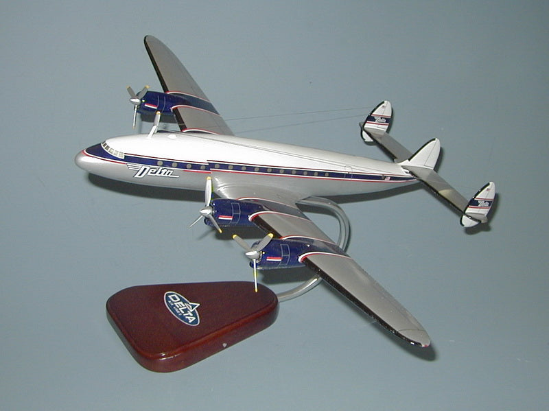 Delta Airlines Constellation model airplane