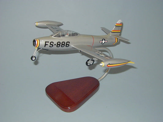 F-84G Thunderjet airplane model