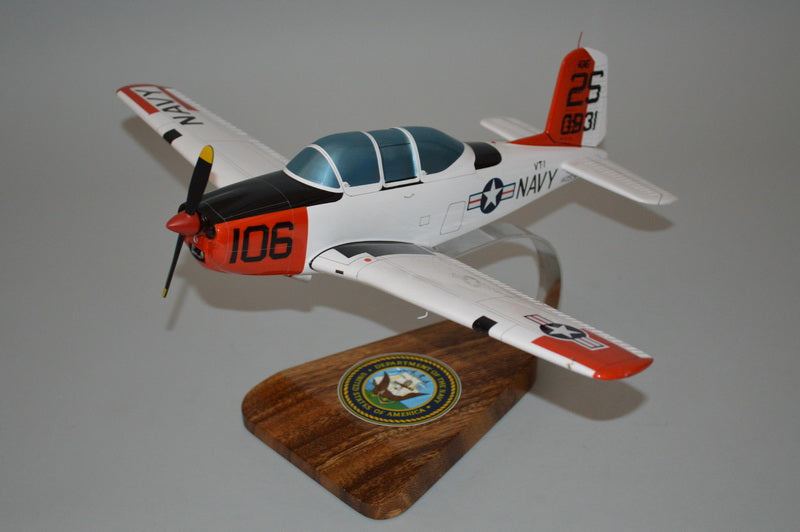 T-34 Mentor / US Navy Airplane Model