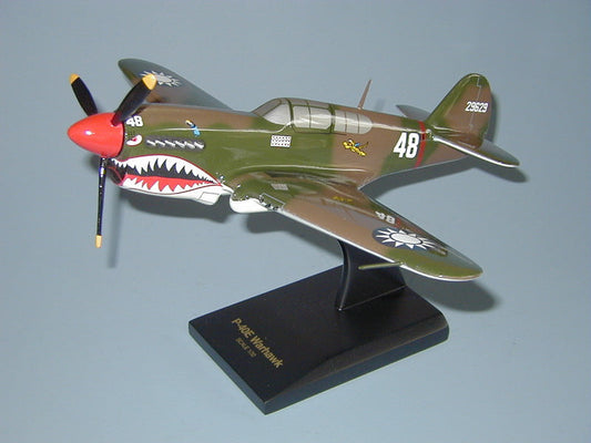 P-40 Warhawk "Flying Tigers" Airplane Model