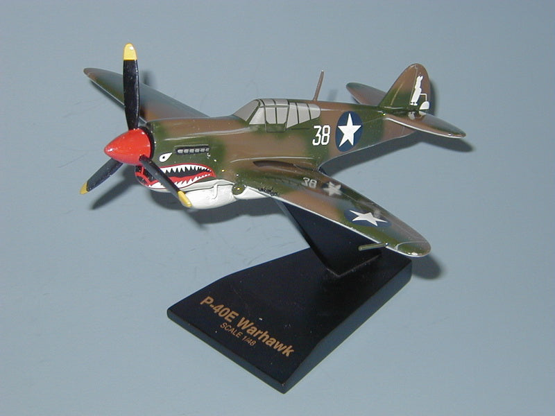 P-40 Warhawk Airplane Model