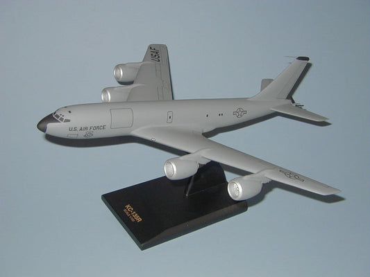 Boeing KC-135R Stratotanker mahogany wood model airplane