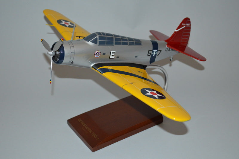 TBD Devastator airplane model
