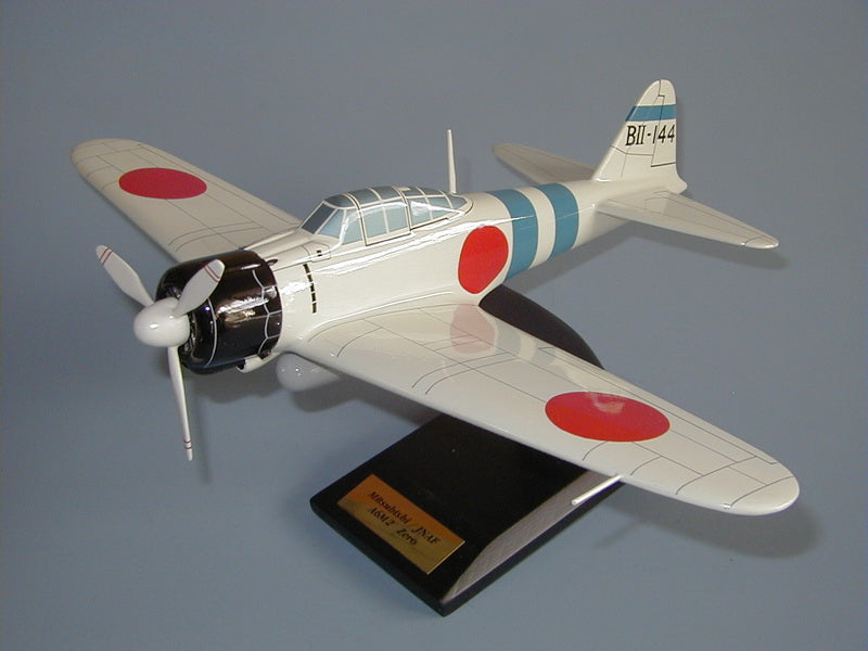 A6M Zero Japanese Navy airplane model