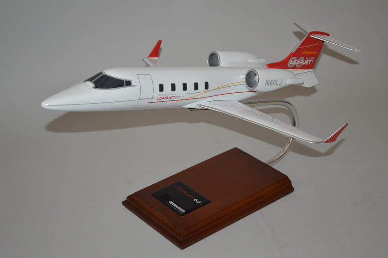 Learjet 60 airplane model