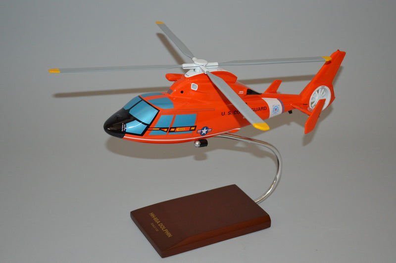 HH-65 Dolphin Coast Guard model helicopter