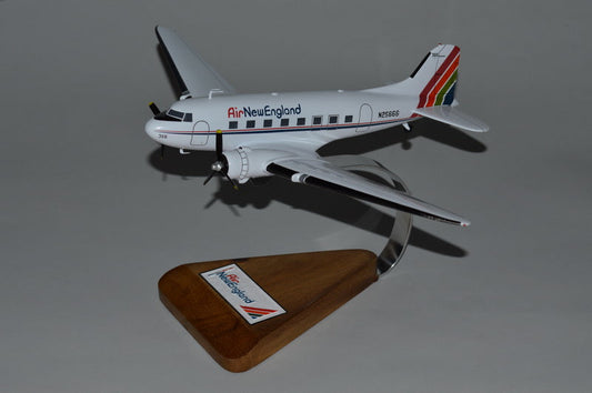 DC-3 / Air New England Airplane Model