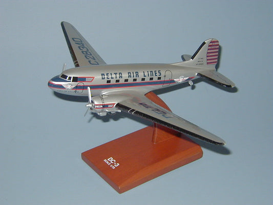 DC-3 / Delta Airplane Model