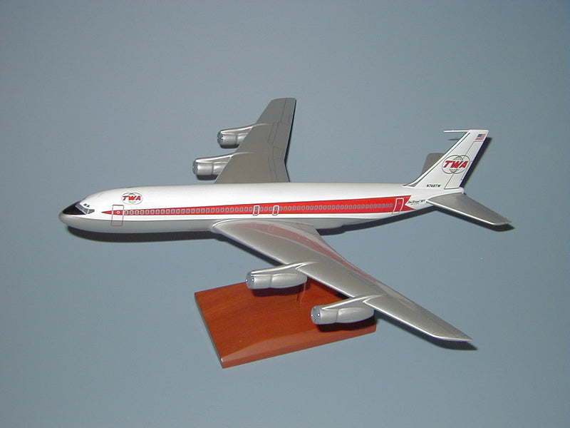 Scalecraft Boeing 707 TWA model airplane