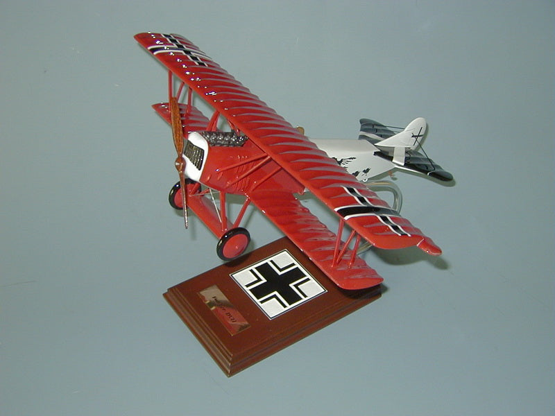 Fokker DVII (D7) Airplane Model
