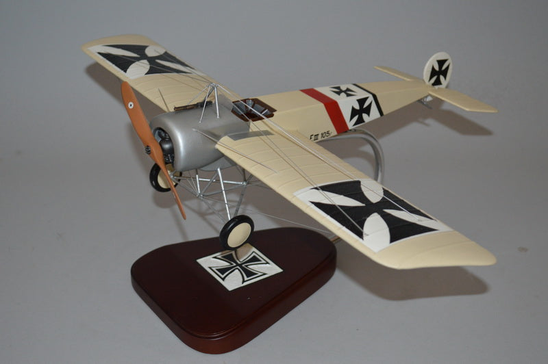 Fokker Eindecker fighter model airplane