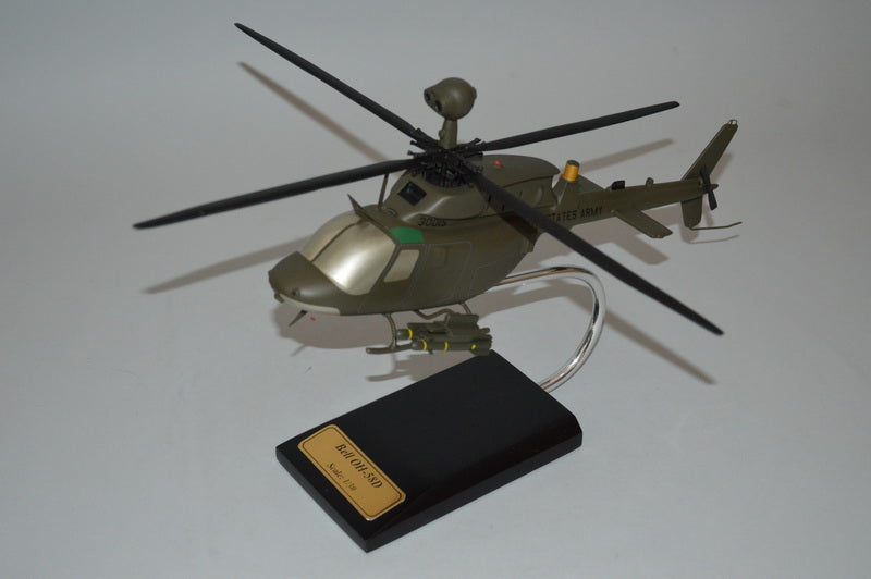 OH-58 Kiowa Warrior Airplane Model