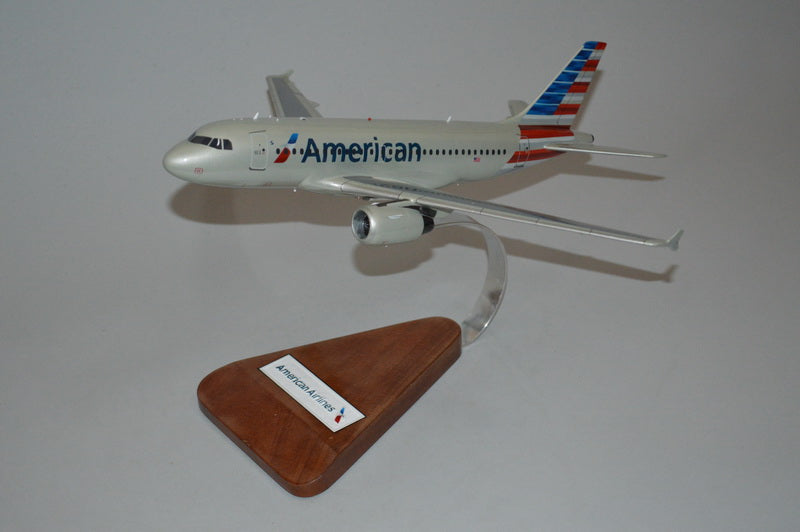Airbus 319 A319 American Airlines airplane model